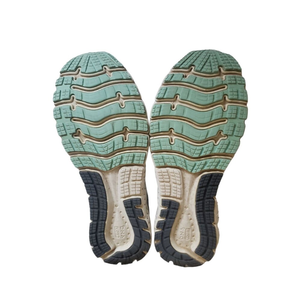Brooks Glycerin 17 Gray/Aqua Blue Running Shoes Size 9 Women's - Picture 10 of 11